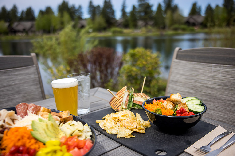 Zeppa Bistro | This vibrant Bistro sits right on the lake and features indoor and outdoor seating and a stone fire pit along with breathtaking views of Obsidian Lake and Mt. Bachelor Zeppa Bistro | This vibrant Bistro sits right on the lake and features indoor and outdoor seating and a stone fire pit along with breathtaking views of Obsidian Lake and Mt. Bachelor